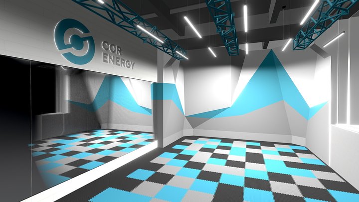 Sport Zal 3D Model