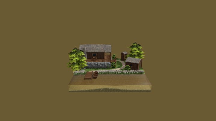 Dae End Assignment - Forest Loner 3D Model