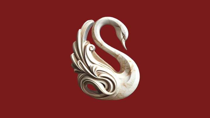 Swan 001 – Gratis 3D-model STL