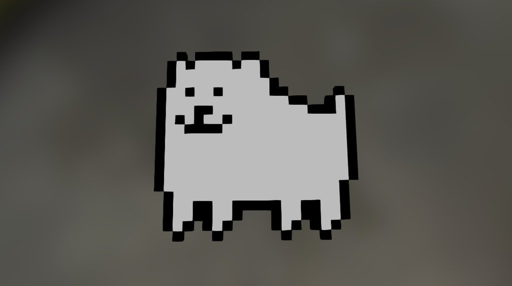 Annoying Dog - Sprite - Download Free 3D model by Jarod (@jarodp ...