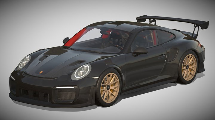2018 Porsche 911 GT2 RS – Free 3D Model STL