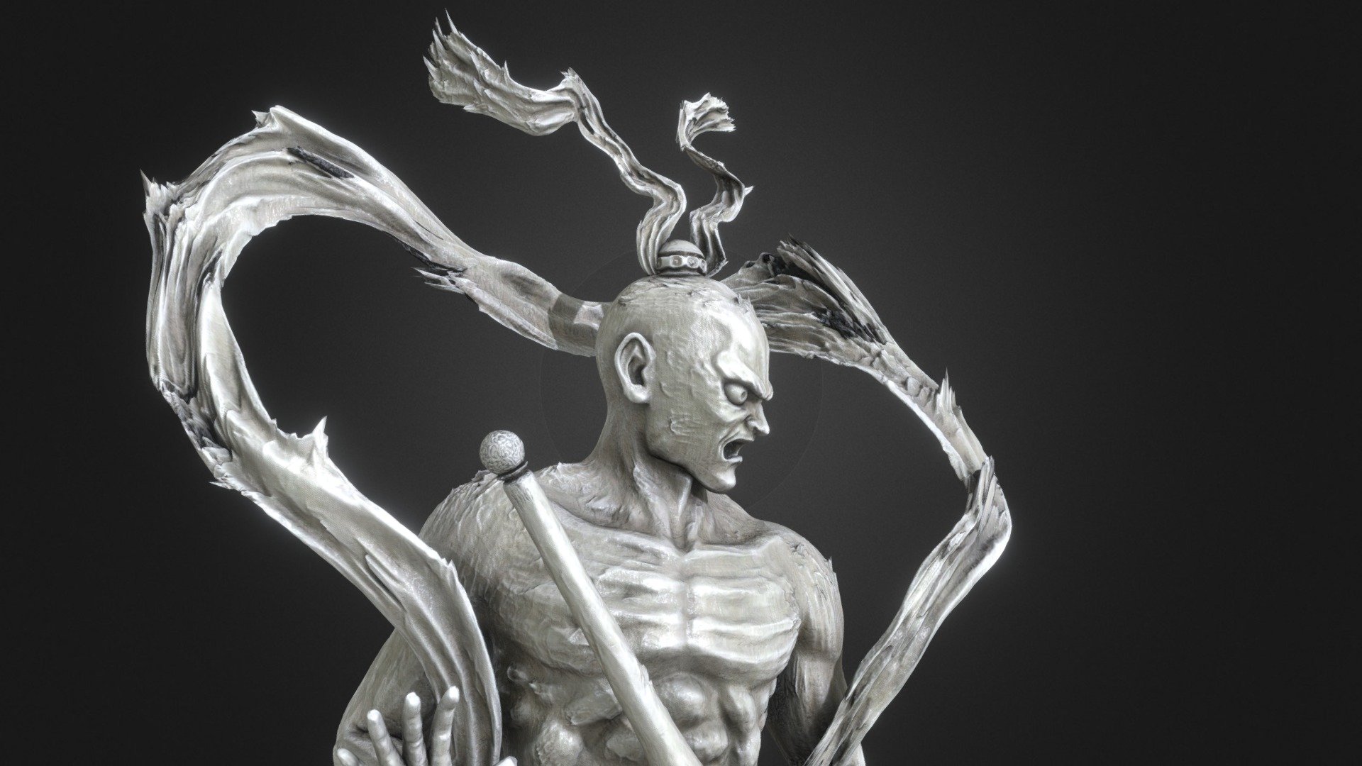金剛力士像 - 3D model by tkein (@tkein) [4f5540a]