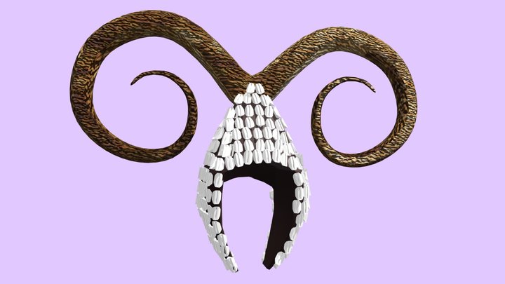 Luo Chief head wear 3D Model