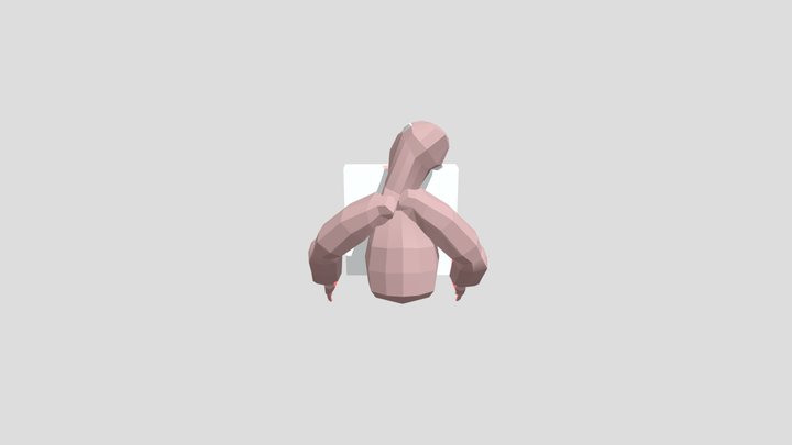 Gorilla tag horror Timmy or Jimmy 3D Model