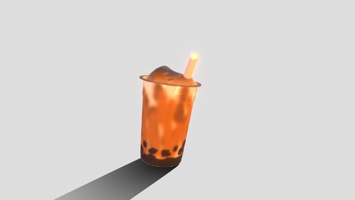 OBJ_BubbleTea_v04 (1) 3D Model
