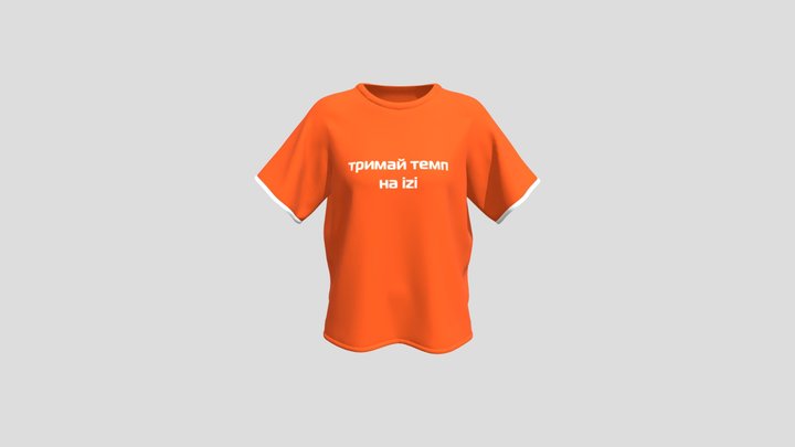 T-shirt V4 3D Model