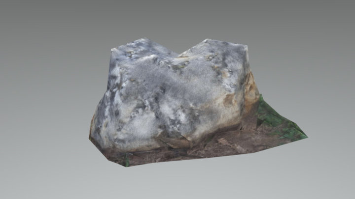 Stone 3DScan 412faces 3D Model