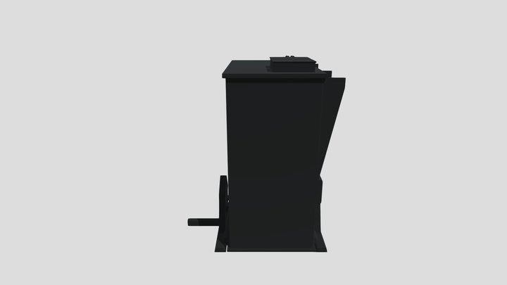 Poppy playtime ch 4 minecart puzzle - untextured 3D Model