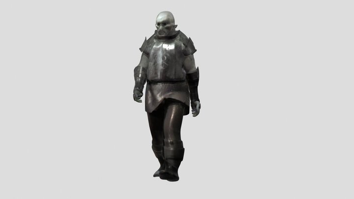 Lotr_OrcGramic_v100_1000Final_rigg_by - Vodenica 3D Model
