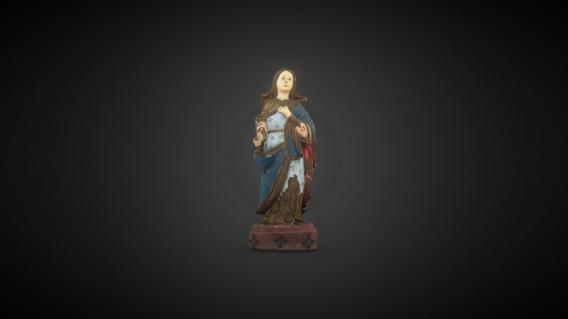 Imagem de Nossa Senhora da Conceição 3D model by Museu Combate