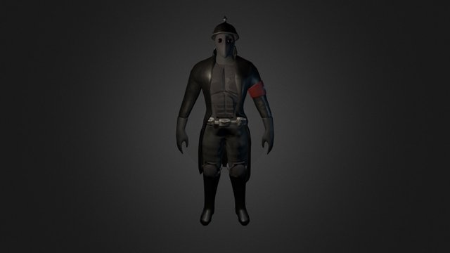 Nazi Soldier 3D Model