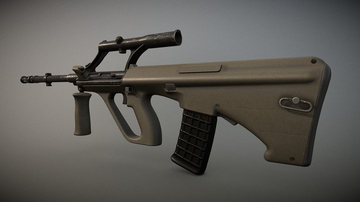 Steyr AUG 3D Model