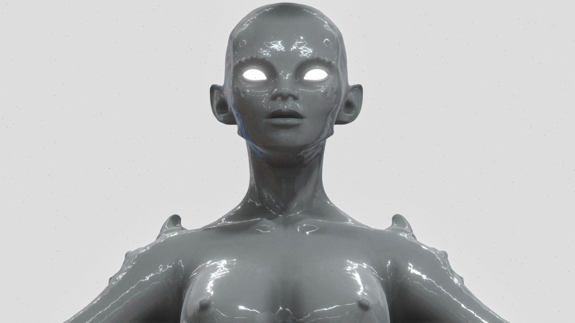 Daemon Girl Lowpoly Baked Normals - Download Free 3D model by ...