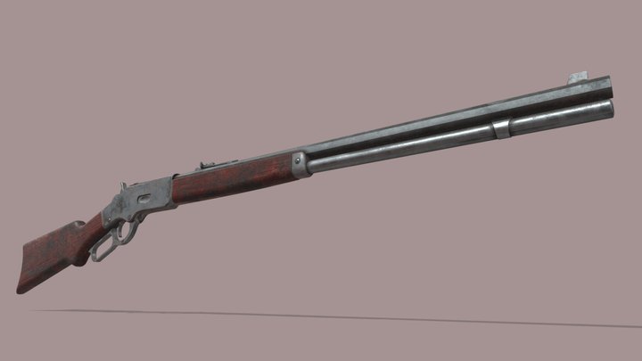 Winchester 1892 3D Model