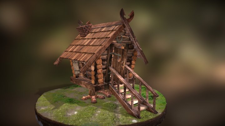 Izbushka 3D Model