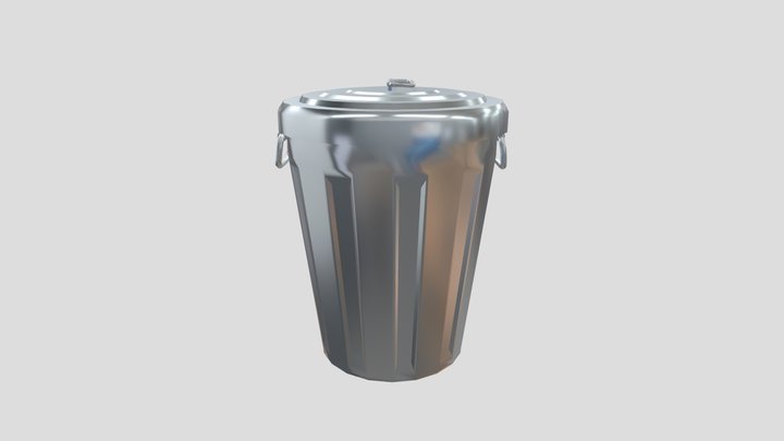 garbage can 3D Model