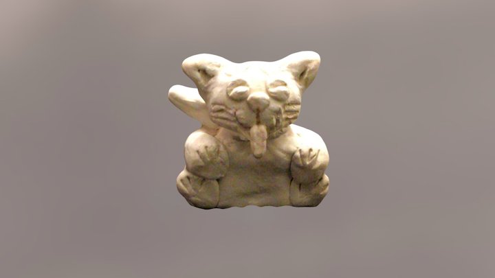 Cat (itSeez3D, Structure Sensor) 3D Model