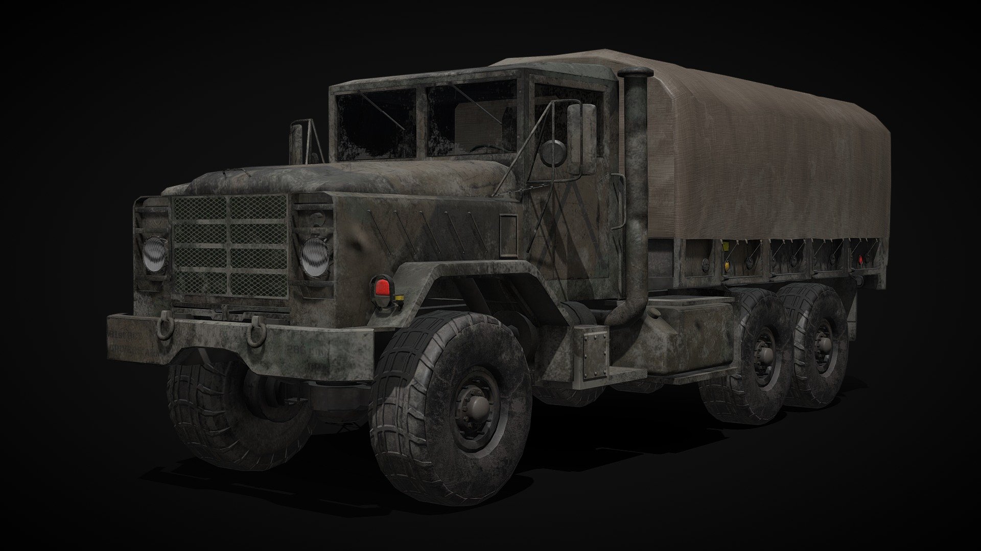 M939 Transport truck - 3D model by DustyMojito (@DustyMojito