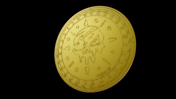 Sea of Thieves coin 3D Model