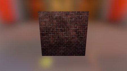 Back Alley - Blank Wall 3D Model