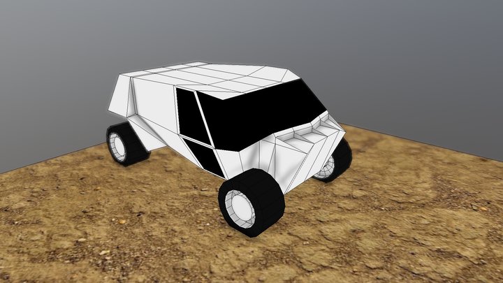 Space truck 3D Model