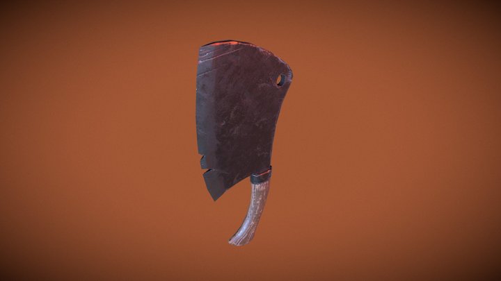 Chopping Knife (3D game model) 3D Model