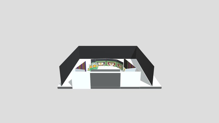 Backrooms Level 5553, The Price Is Right 3D Model