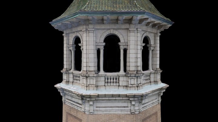 Roland Water Tower 3D Model