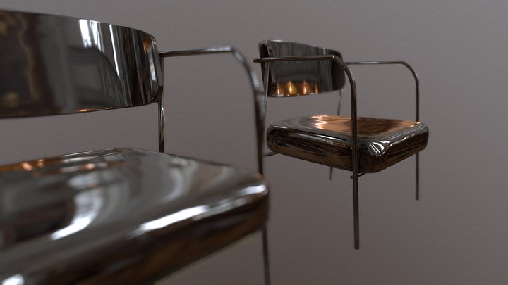 chairs, bar, kitchen, coffee bar 3D Model