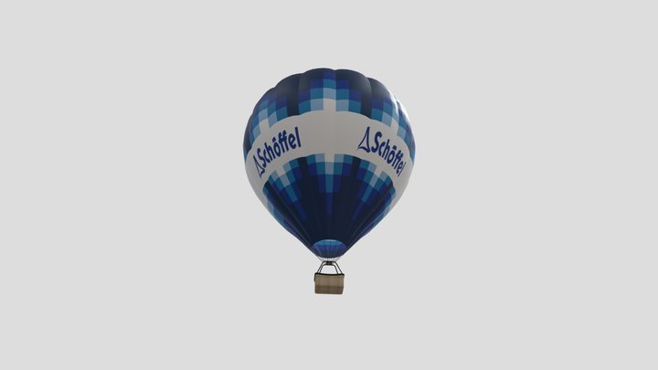 hot air balloon OE-SOE „Schöffel" 3D Model