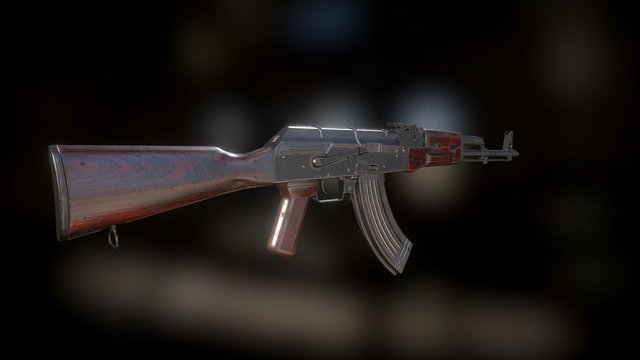 AK47 3D Model