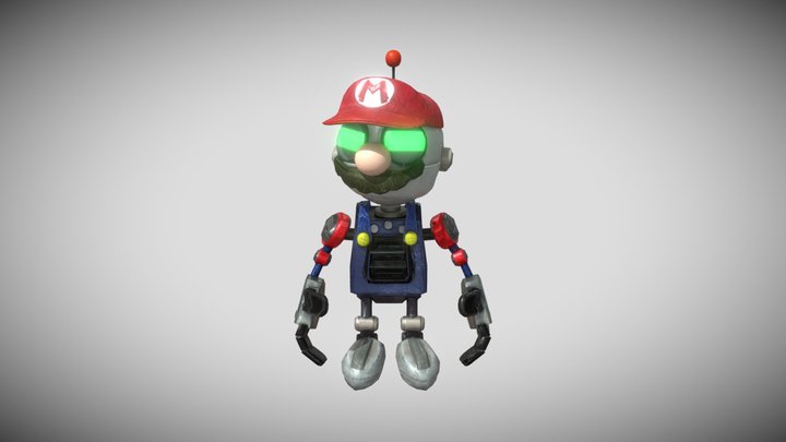 Super Mario Clank  Cartoon Model 3D Model