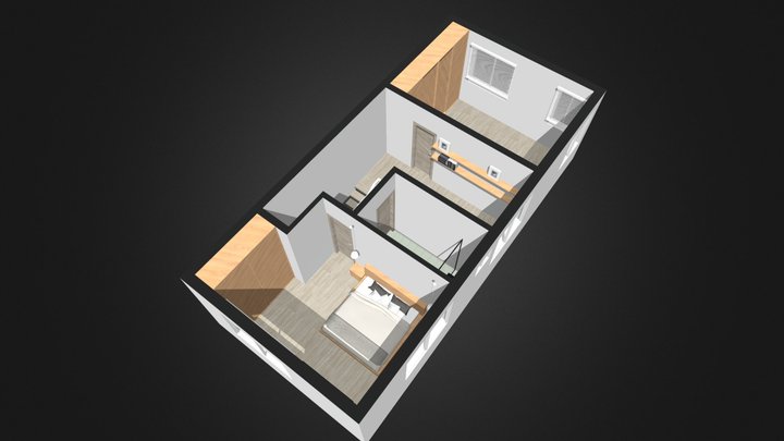 BARRIO LOS ROBLES - PLANTA ALTA 3D Model