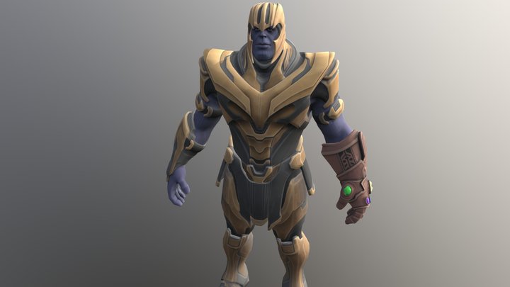 Fortnite - Thanos 3D Model