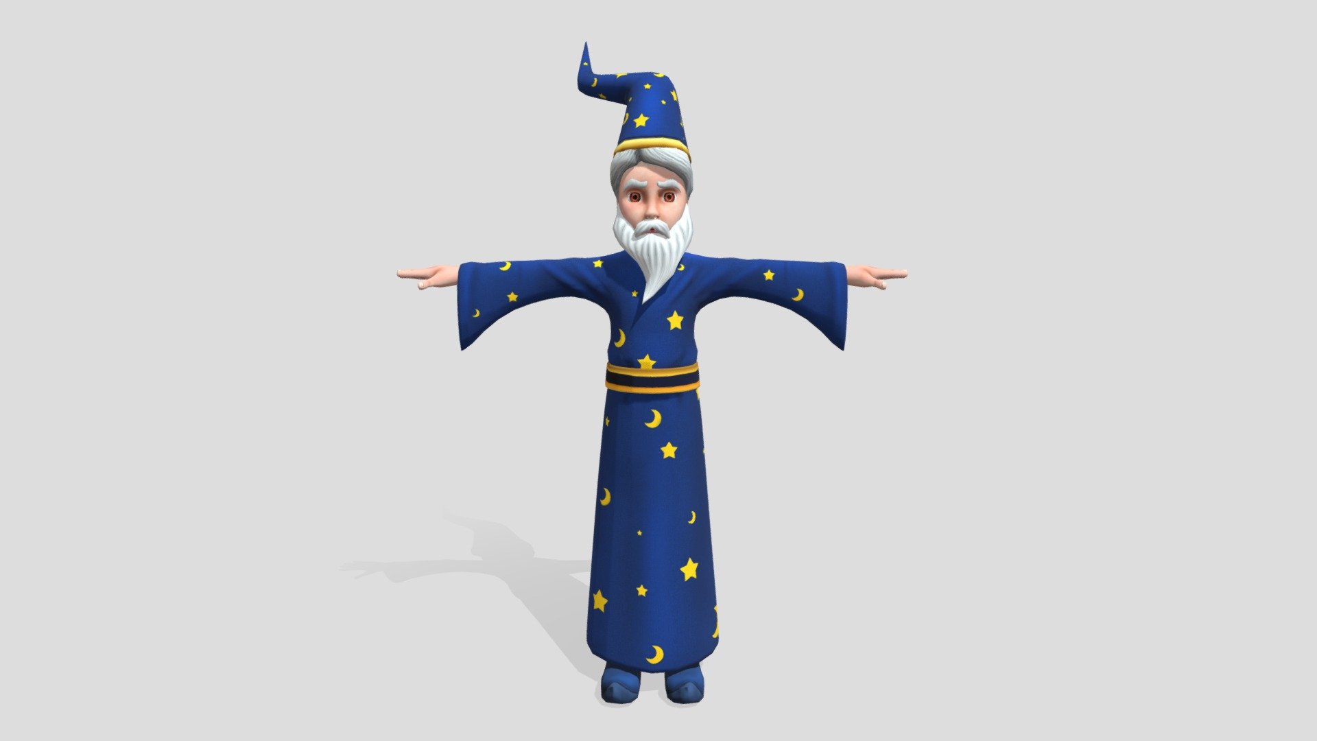 Wizard Character - 3D model by creative.avl [4f664ff] - Sketchfab