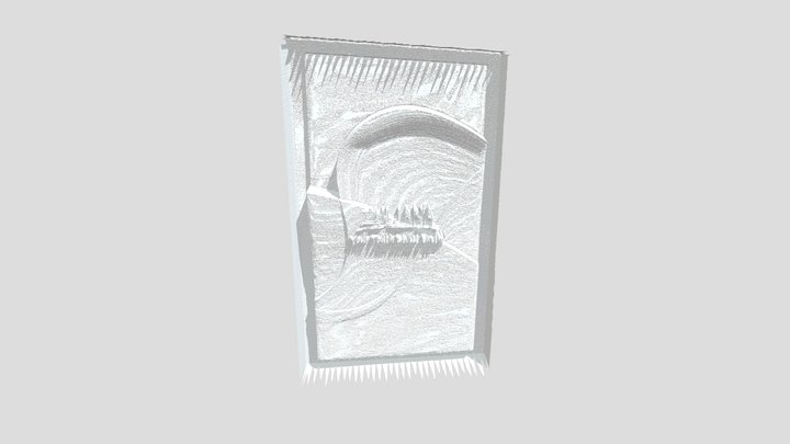 Industrial Touch Screen Monitor 3D Model