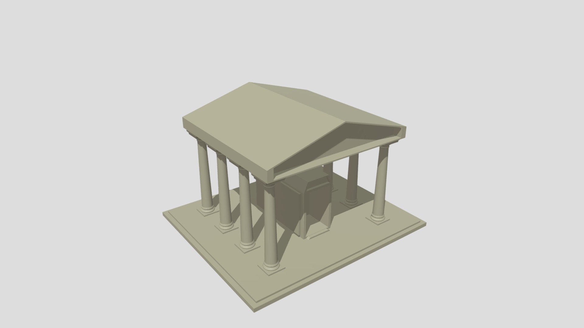 Doric Pillar & Mausoleum