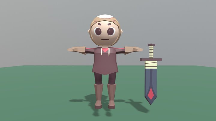Derrick 105051075卓欣儀 3D Model