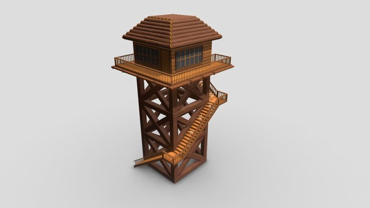 Watch Tower 3D Model