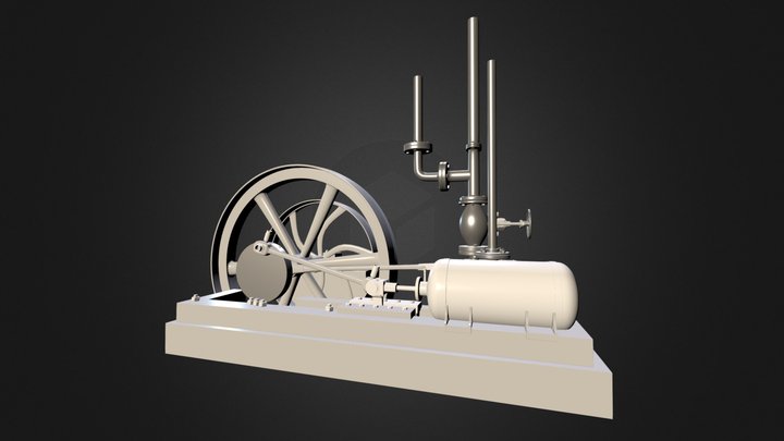 Wheel , gas factory 3D Model