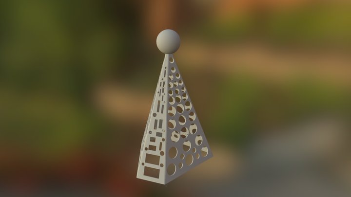 Cheese Grater 3D Model
