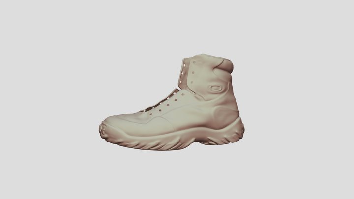 Oakley SI assault boot retop (WIP) 3D Model