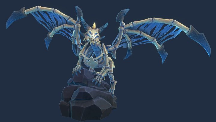 Sindragosa - WoW Fanart 3D Model
