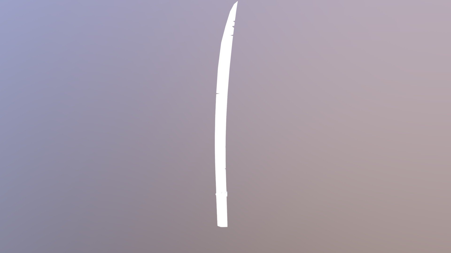Lowpoly Katana
