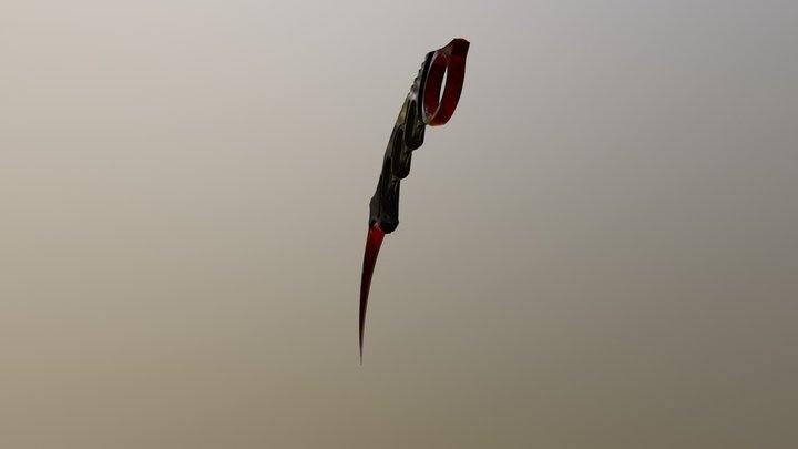 Karambit phase 2 3D Model