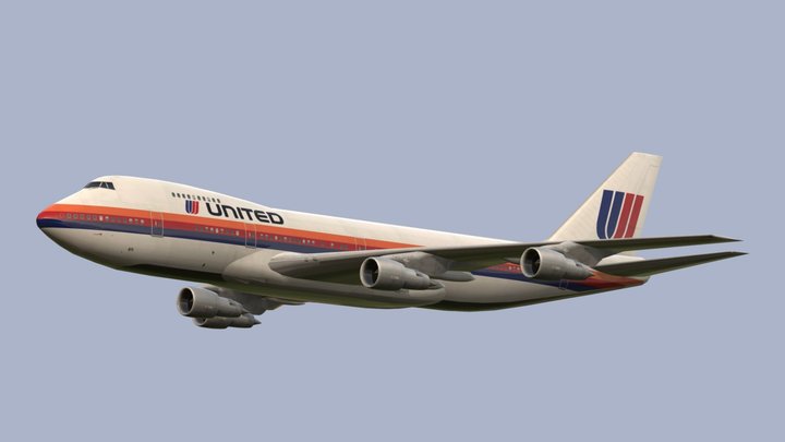 United Airlines Boeing 747-200