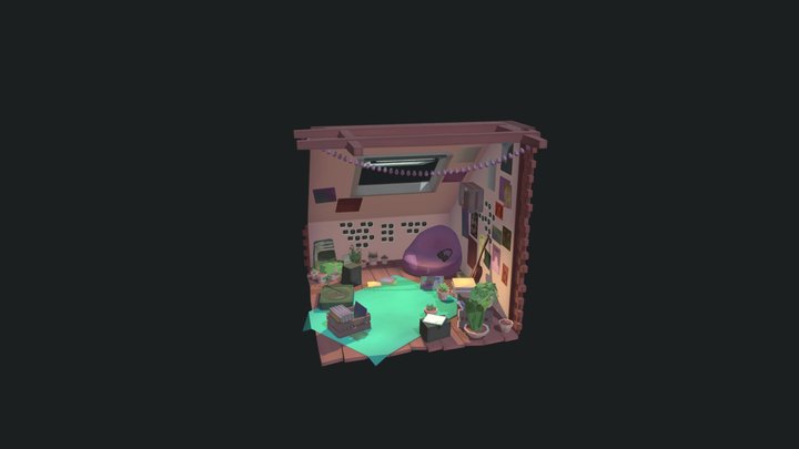 DAE CRIB _ LINA 3D Model