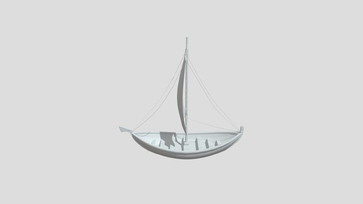 Exquisite 3D Boat Model 3D Model
