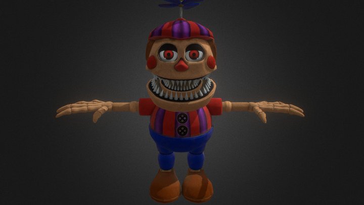 free nights s 4 animatronic 3d model