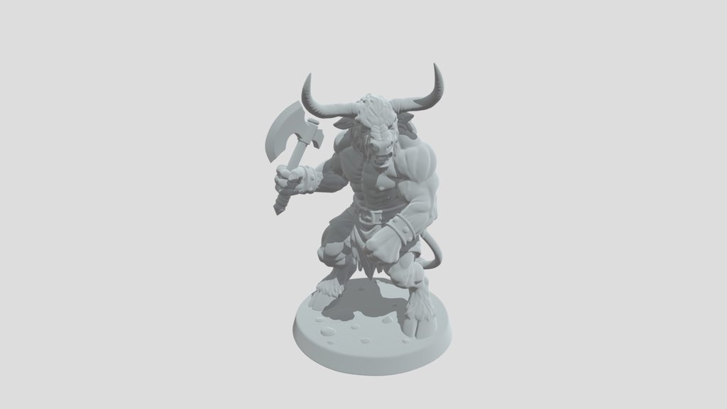 Minotaur with Axe